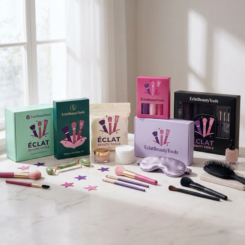 The full Eclat Beauty Tools accessory collection